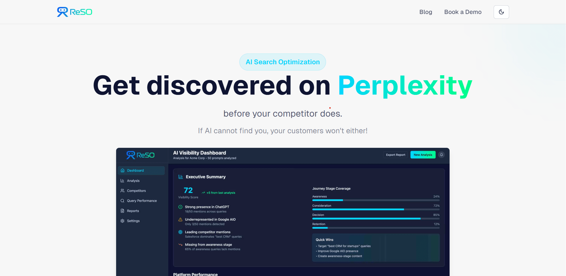 Resollm screenshot